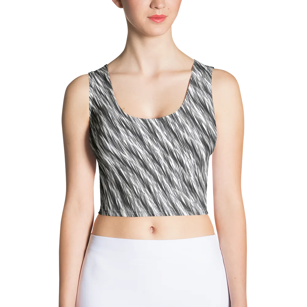 Blackwind on Crop Top — Front