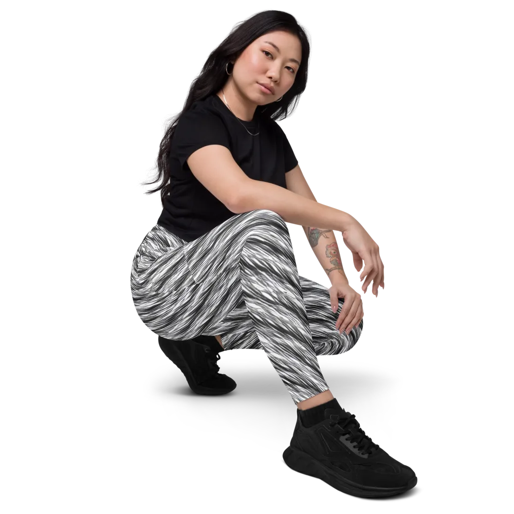 Blackwind on Leggings with Pockets — Right Front