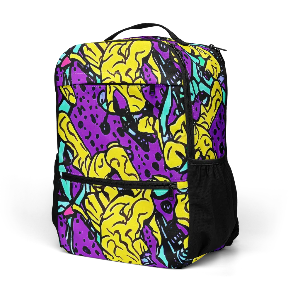 Wild Prism on Utility Backpack — Left Front