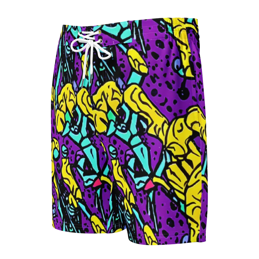 Wild Prism on Men's Board Shorts — Front