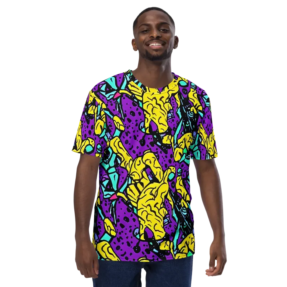 Wild Prism on Men's Crew Neck T-Shirt — Front