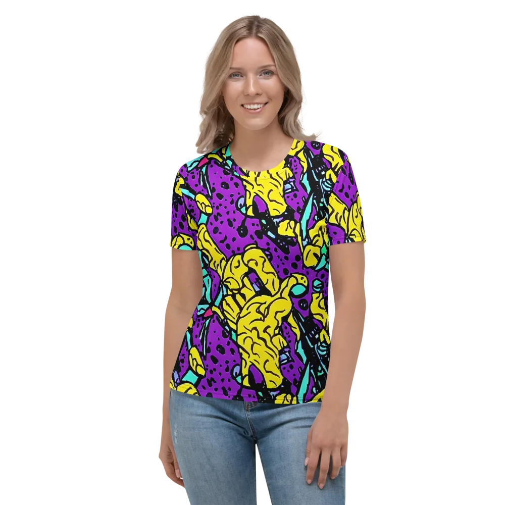Wild Prism on Women's Crew Neck T-Shirt — Front