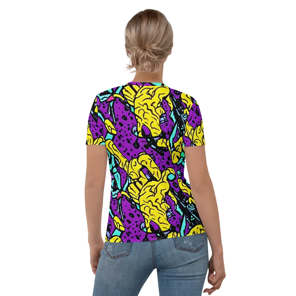 Wild Prism on Women's Crew Neck T-Shirt — Back