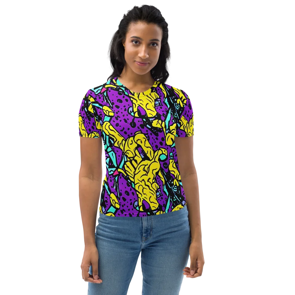Wild Prism on Women's Crew Neck T-Shirt — Front