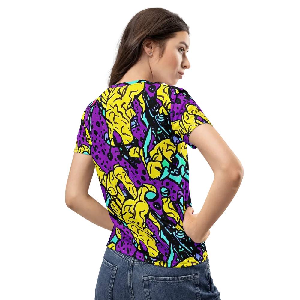 Wild Prism on Women's Crew Neck T-Shirt — Back