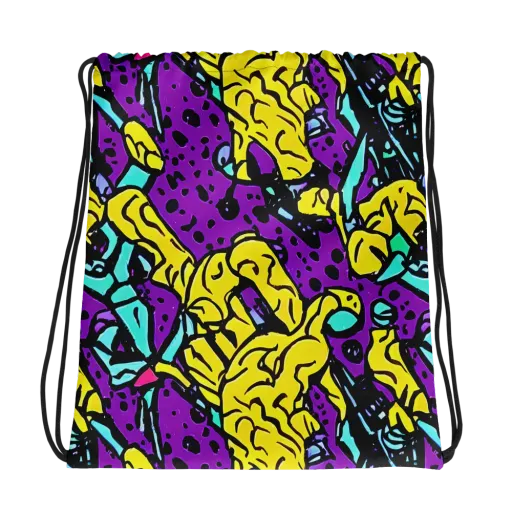 Wild Prism on a Drawstring Bag