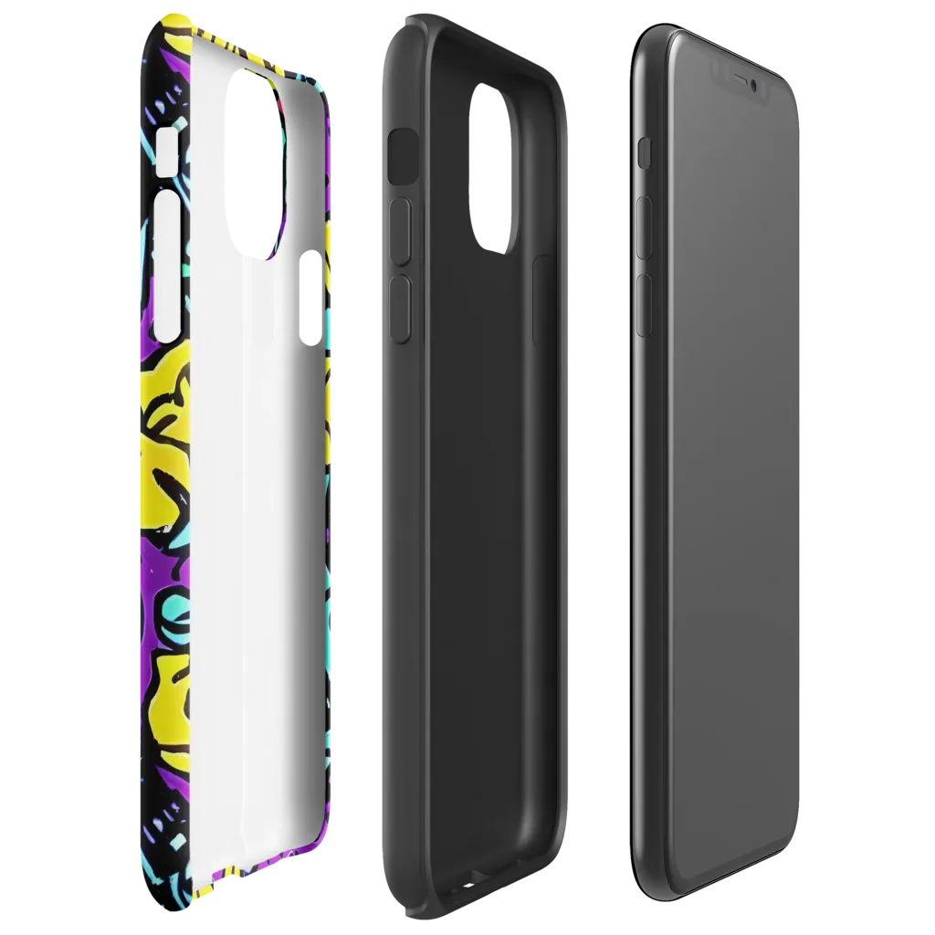 Wild Prism on Tough Case for iPhone® — Right