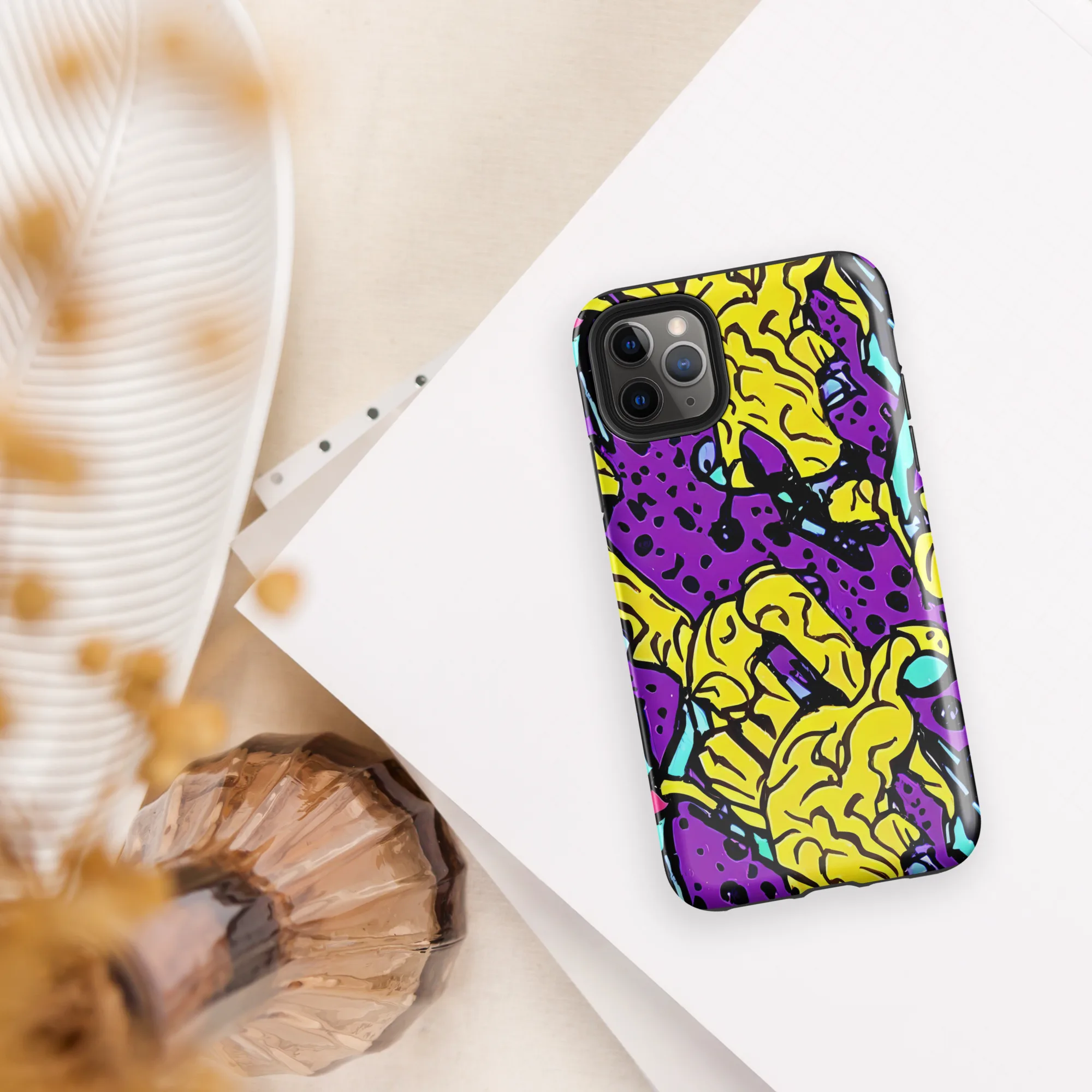 Wild Prism on Tough Case for iPhone® — Front