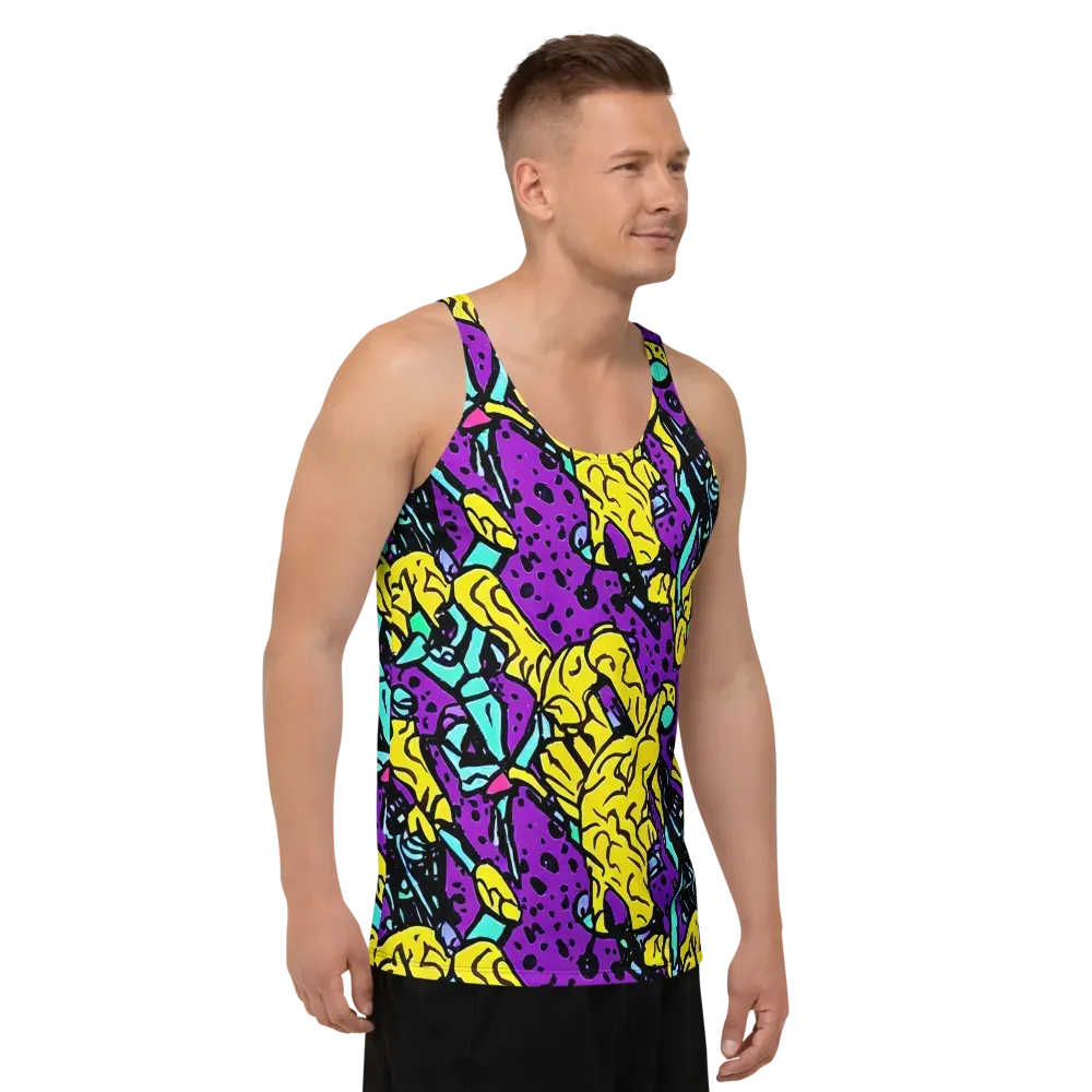 Wild Prism on Men's Tank Top — Right Front