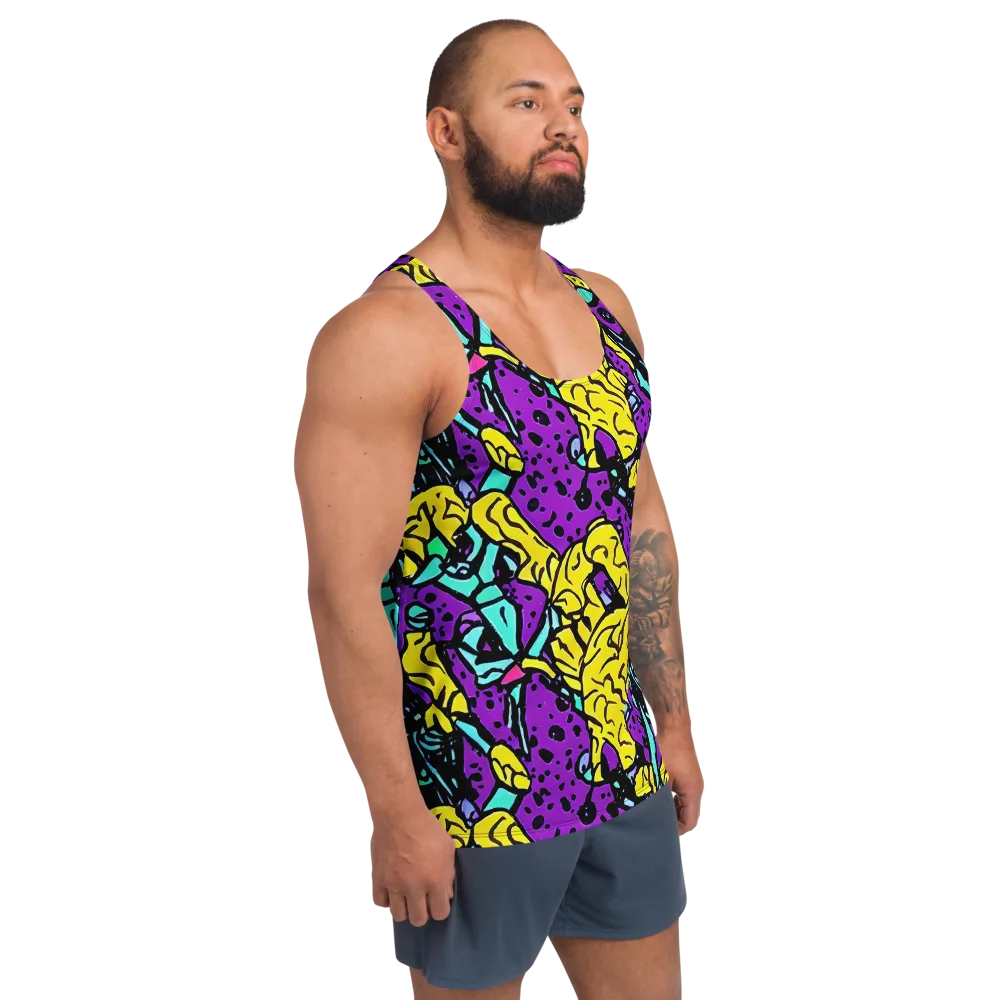 Wild Prism on Men's Tank Top — Right Front