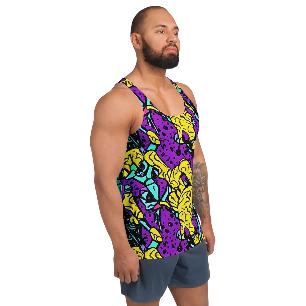 Wild Prism on Men's Tank Top — Right Front