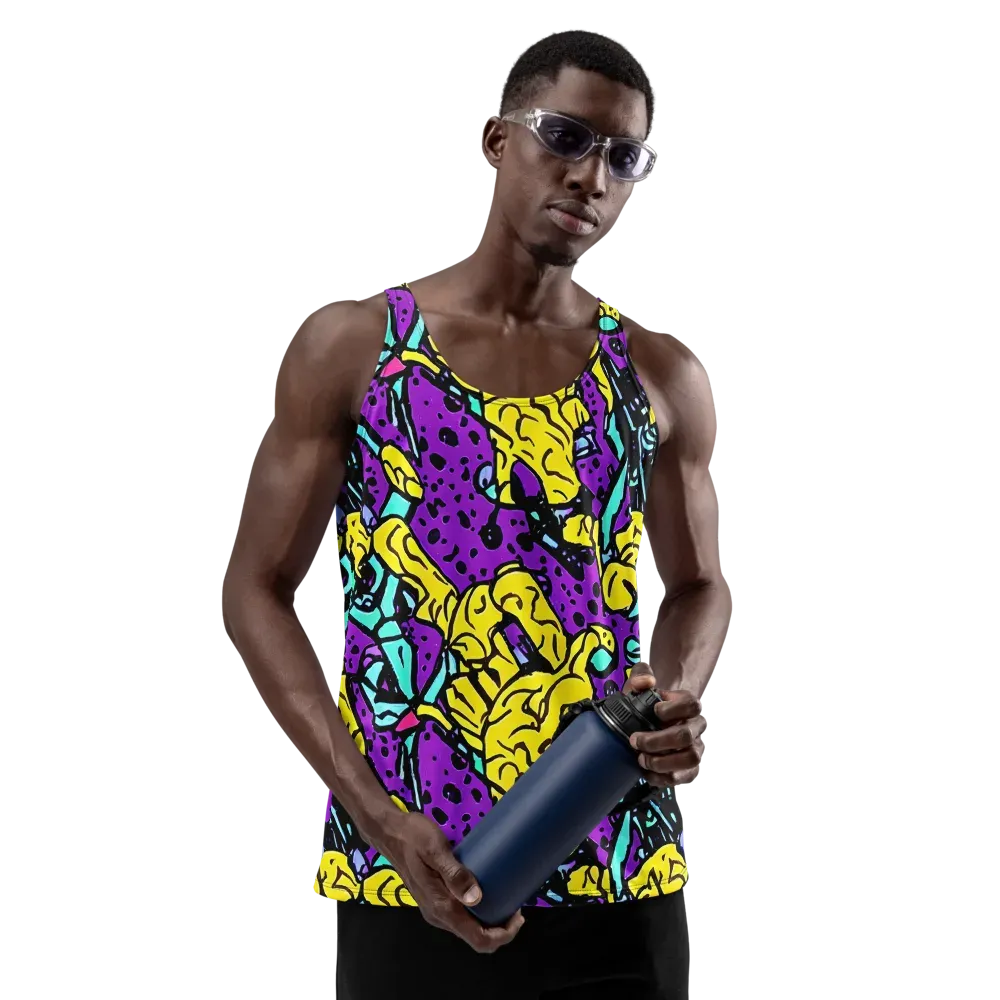 Wild Prism on Men's Tank Top — Front