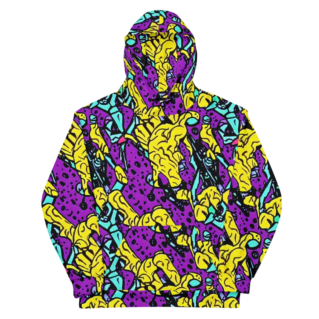 Wild Prism on Cotton Hoodie — Front