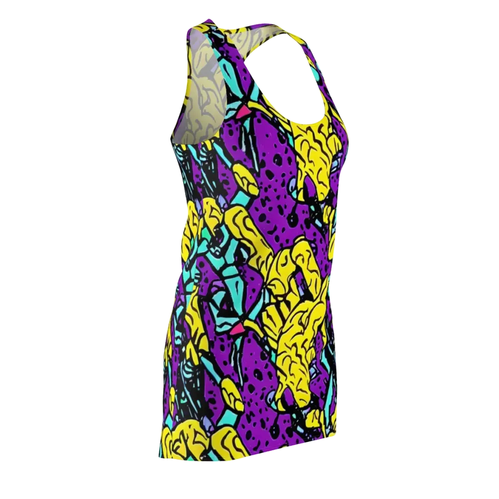Wild Prism on Racerback Dress — Front Side