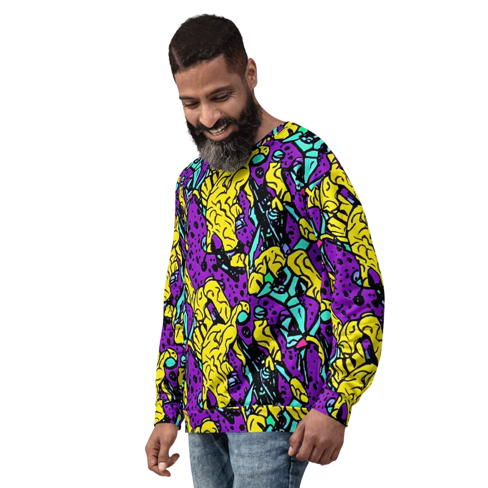 Wild Prism on Sweatshirt — Left Front