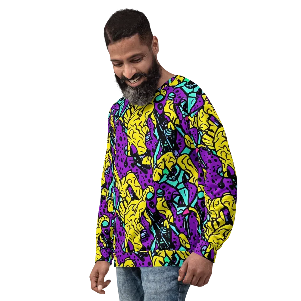 Wild Prism on Sweatshirt — Left Front