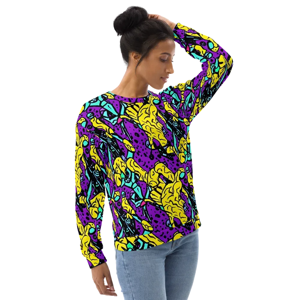 Wild Prism on Sweatshirt — Right Front