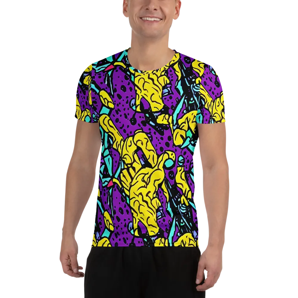 Wild Prism on Men's Athletic T-Shirt — Front