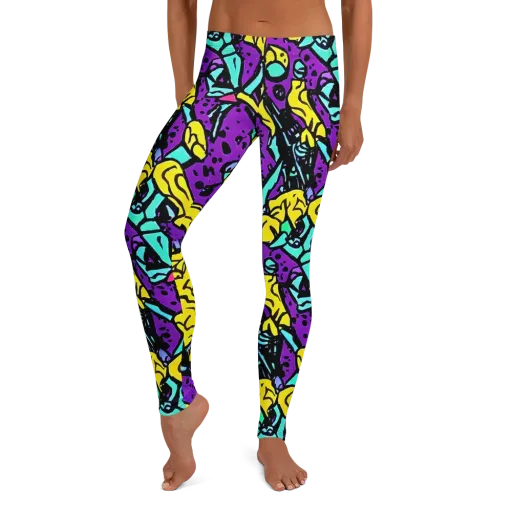 Wild Prism on a Leggings