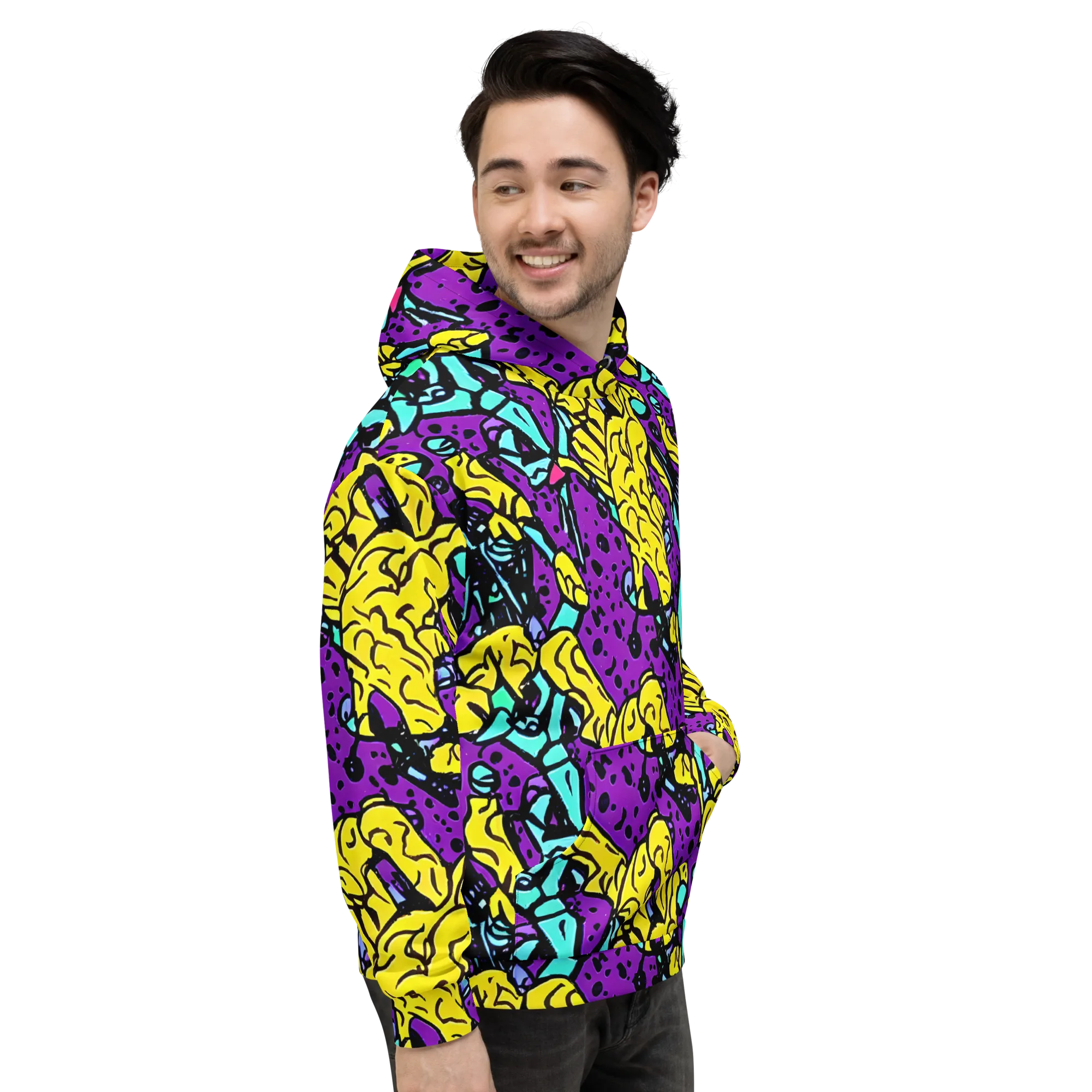 Wild Prism on Hoodie — Right
