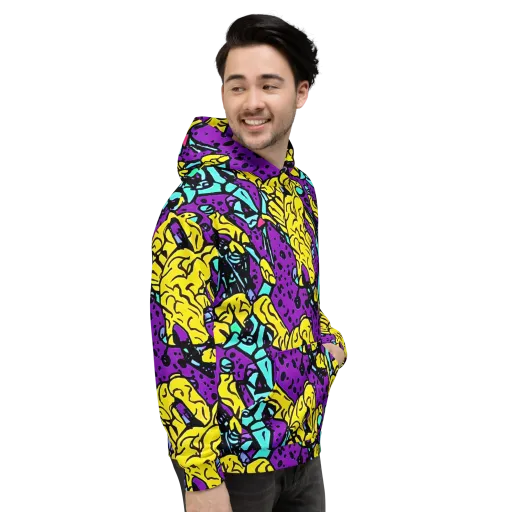 Wild Prism on a Hoodie
