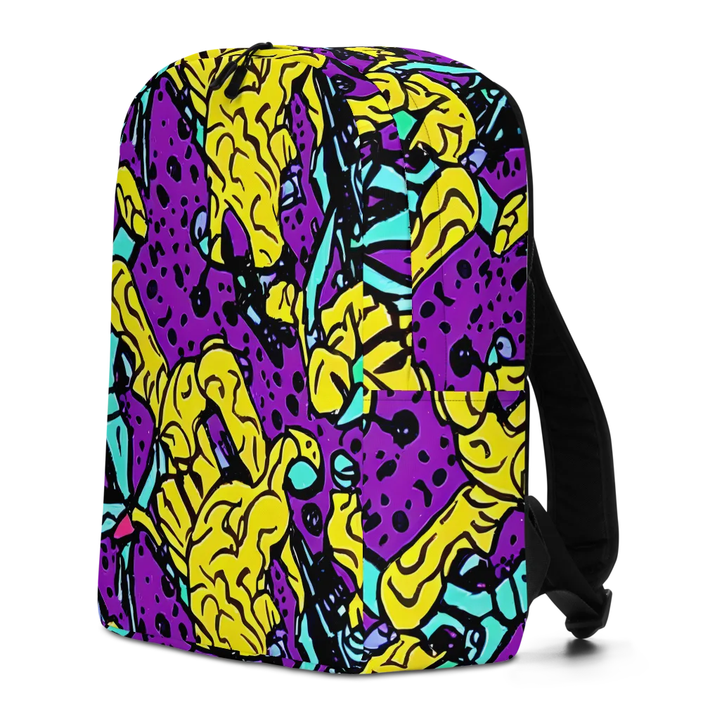 Wild Prism on Minimalist Backpack — Left