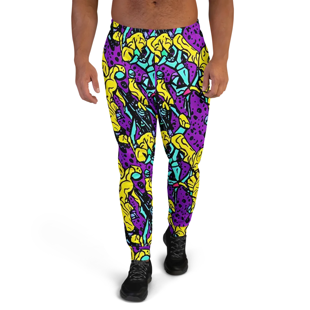 Wild Prism on Men's Joggers — Front