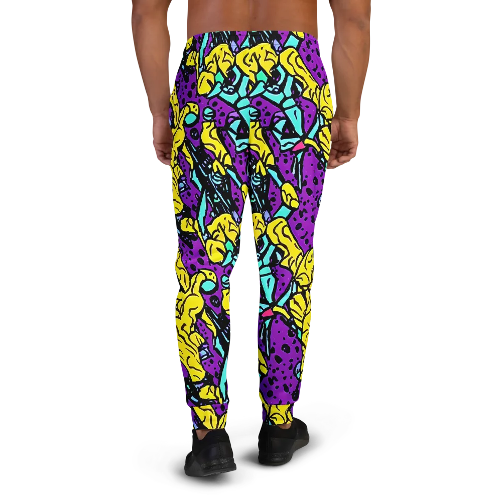 Wild Prism on Men's Joggers — Back