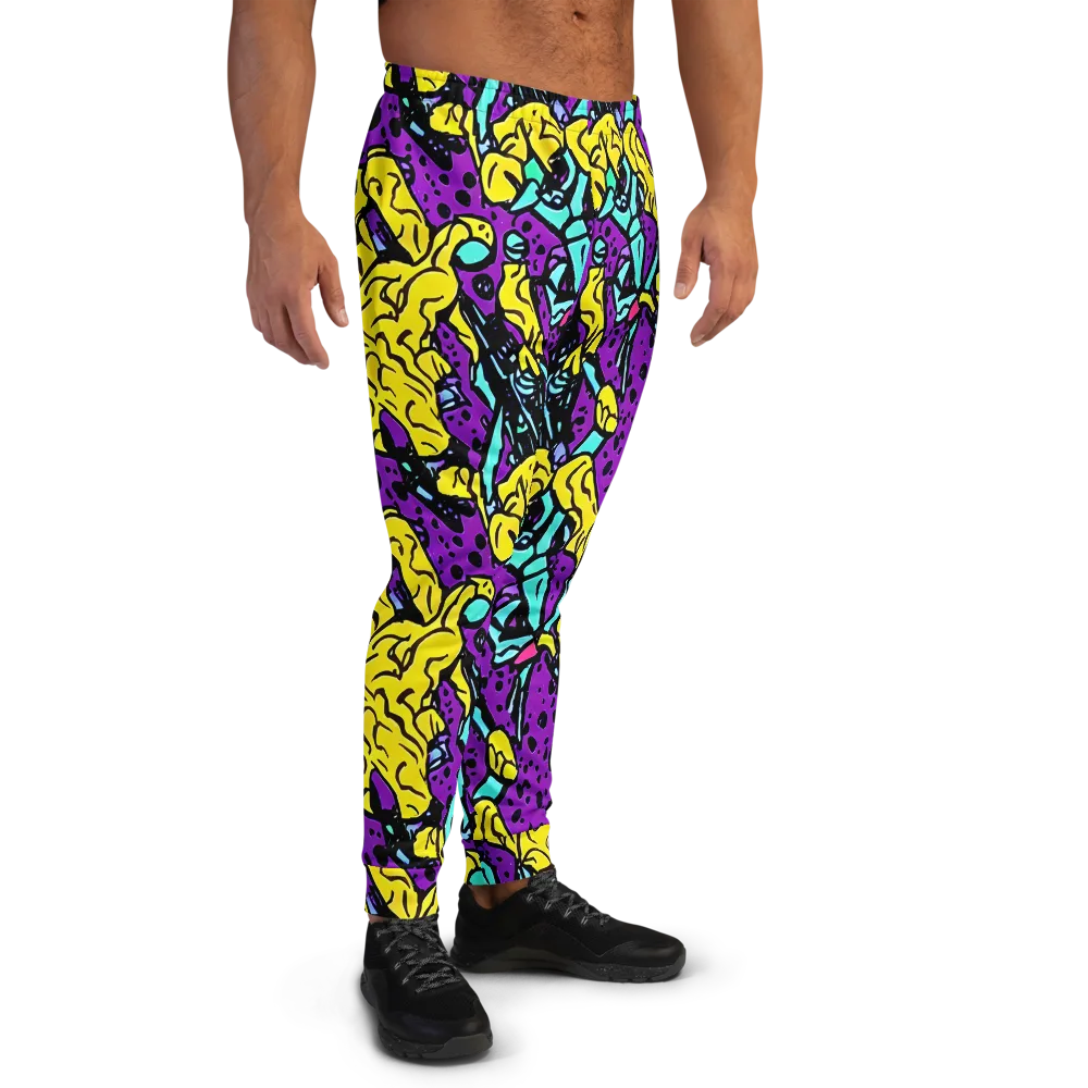 Wild Prism on Men's Joggers — Right