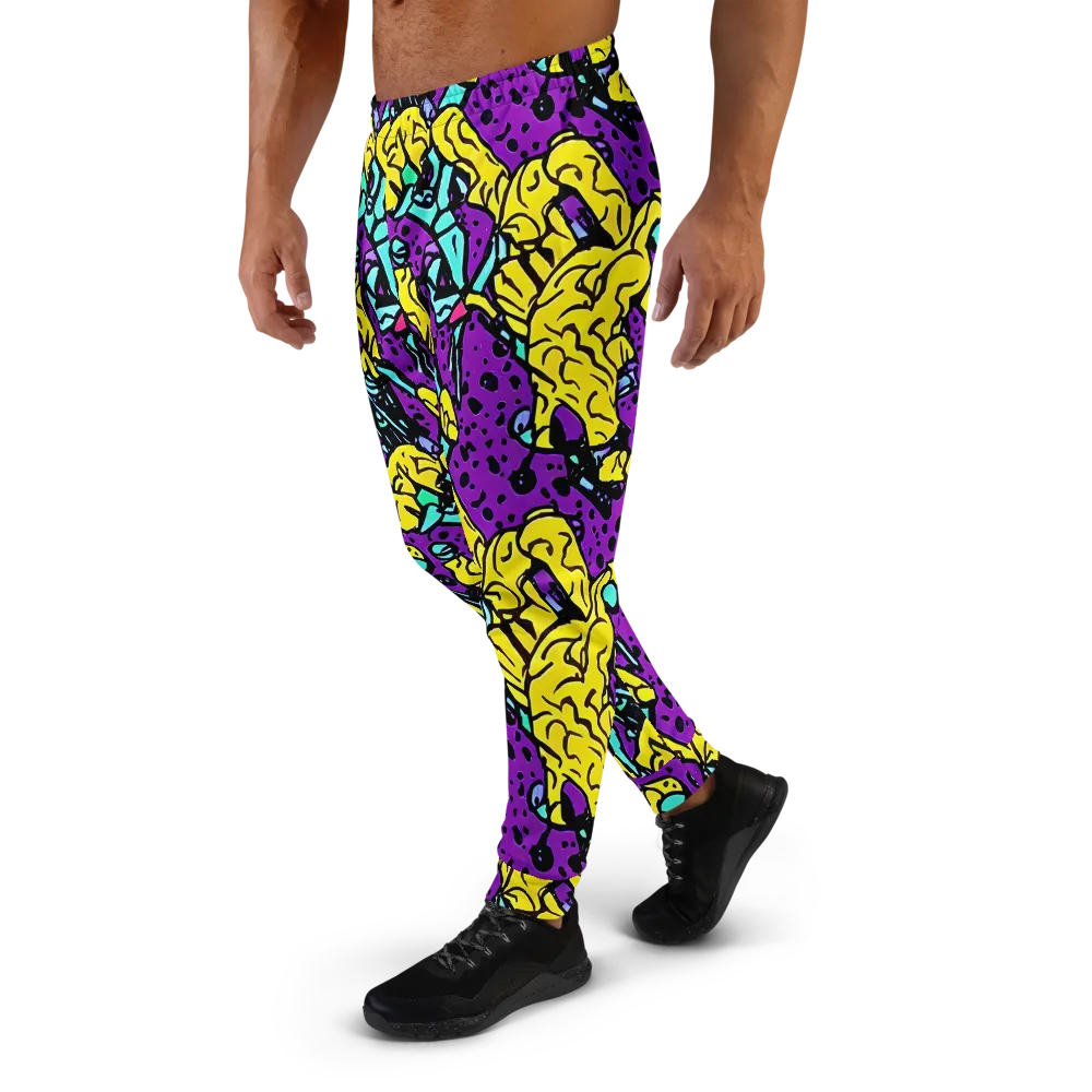Wild Prism on Men's Joggers — Left
