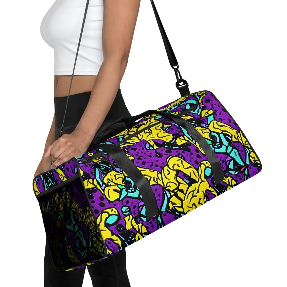Wild Prism on Duffle Bag — Front