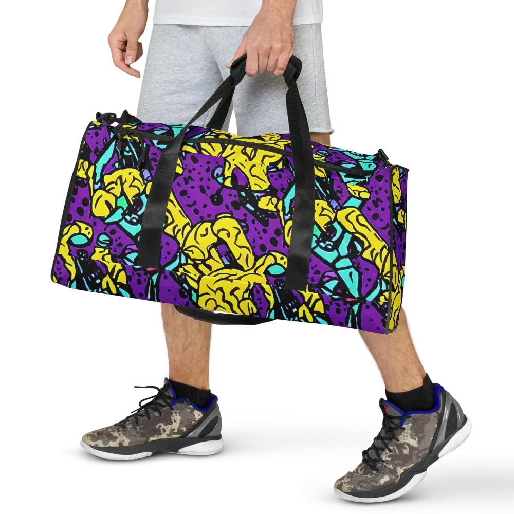 Wild Prism on Duffle Bag — Front