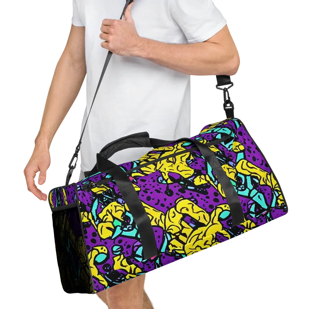 Wild Prism on Duffle Bag — Right Front