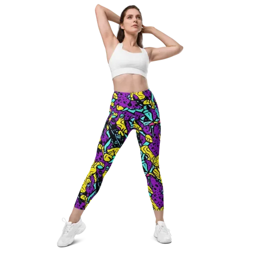 Wild Prism on a Leggings with Pockets