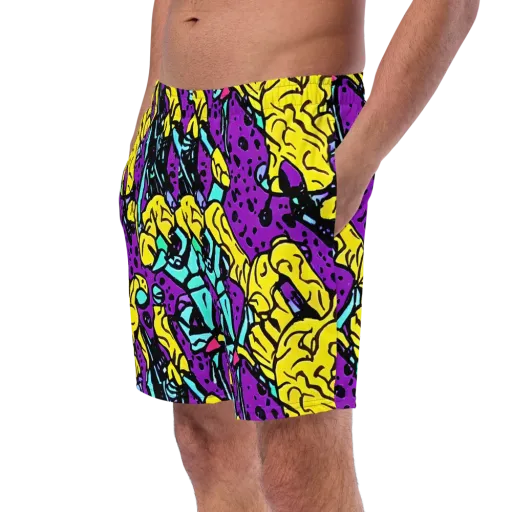 Wild Prism on a Swim Trunks