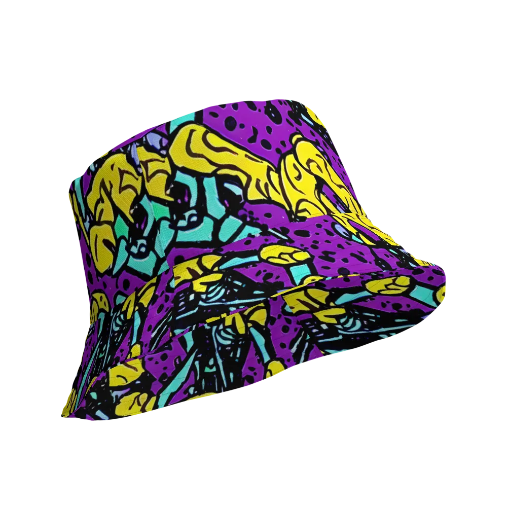 Wild Prism on Reversible Bucket Hat — Product details Outside