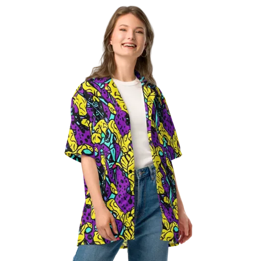 Wild Prism on a Button Shirt