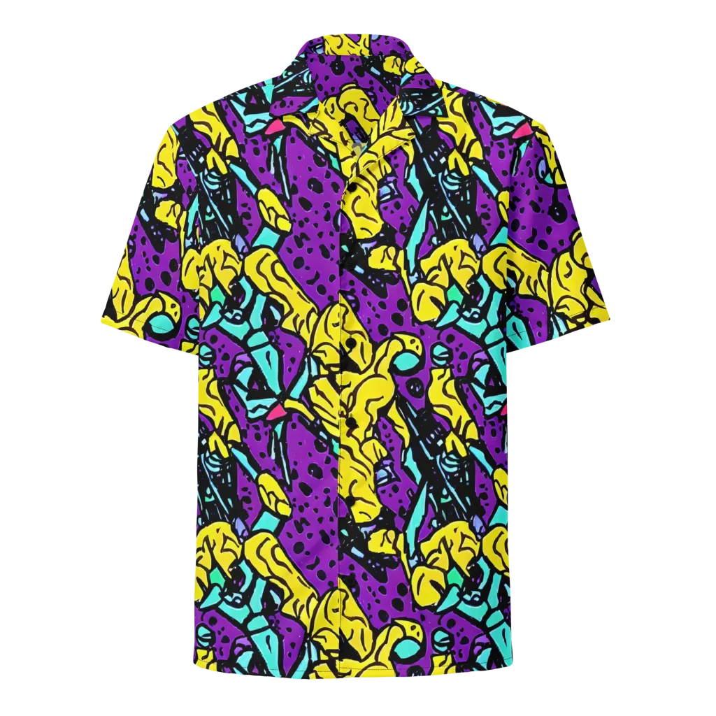 Wild Prism on Button Shirt — Front