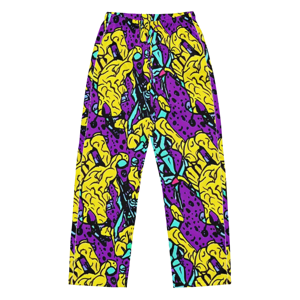 Wild Prism on Women's Pajama Pants — Front