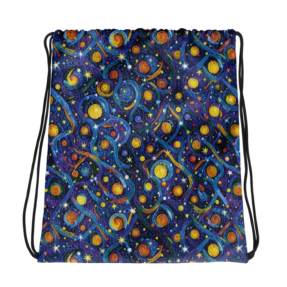 Starry Spiral on Drawstring Bag — Photo