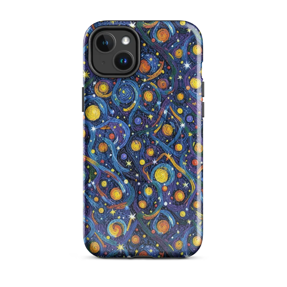 Starry Spiral on MagSafe Tough Case for iPhone® — Front