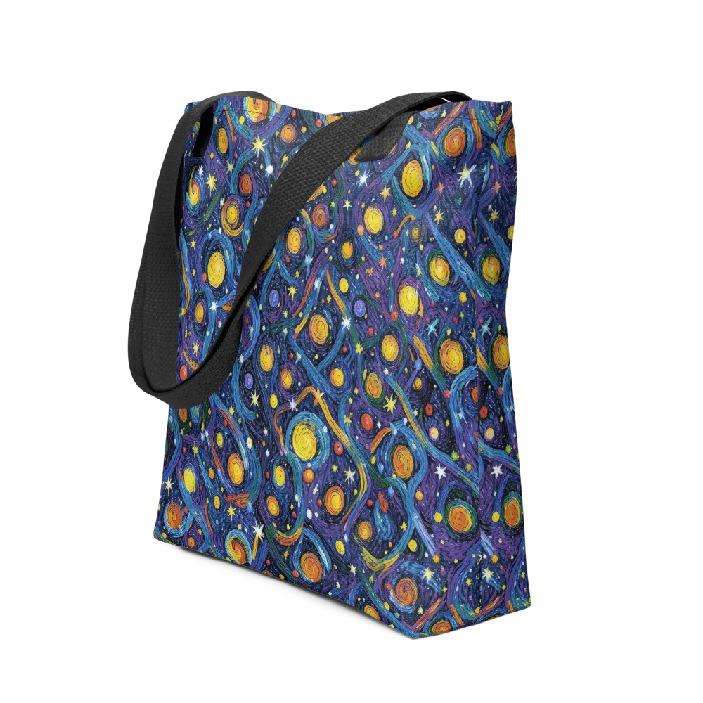 Starry Spiral on Tote Bag — Front