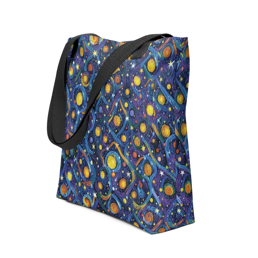 Starry Spiral on Tote Bag — Front