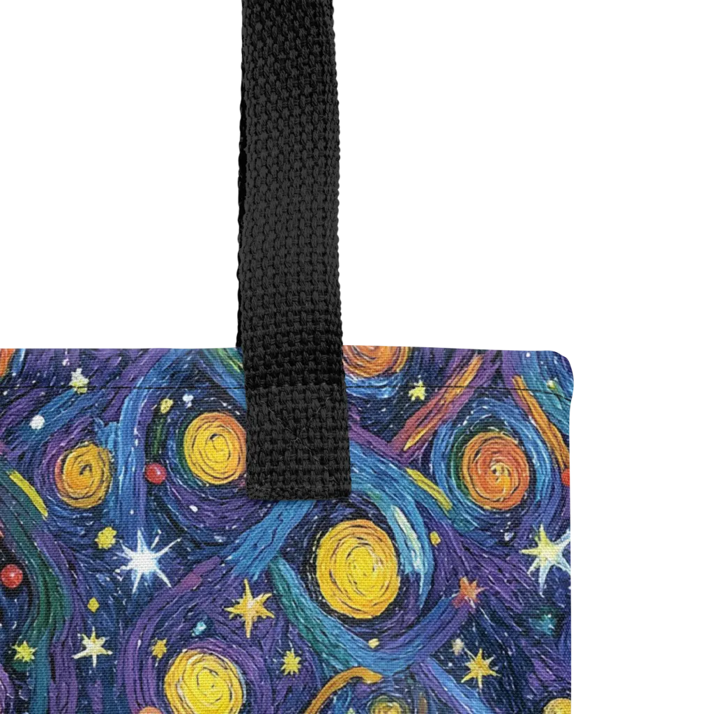Starry Spiral on Tote Bag — Product details
