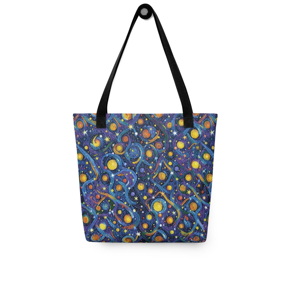 Starry Spiral on Tote Bag — Front
