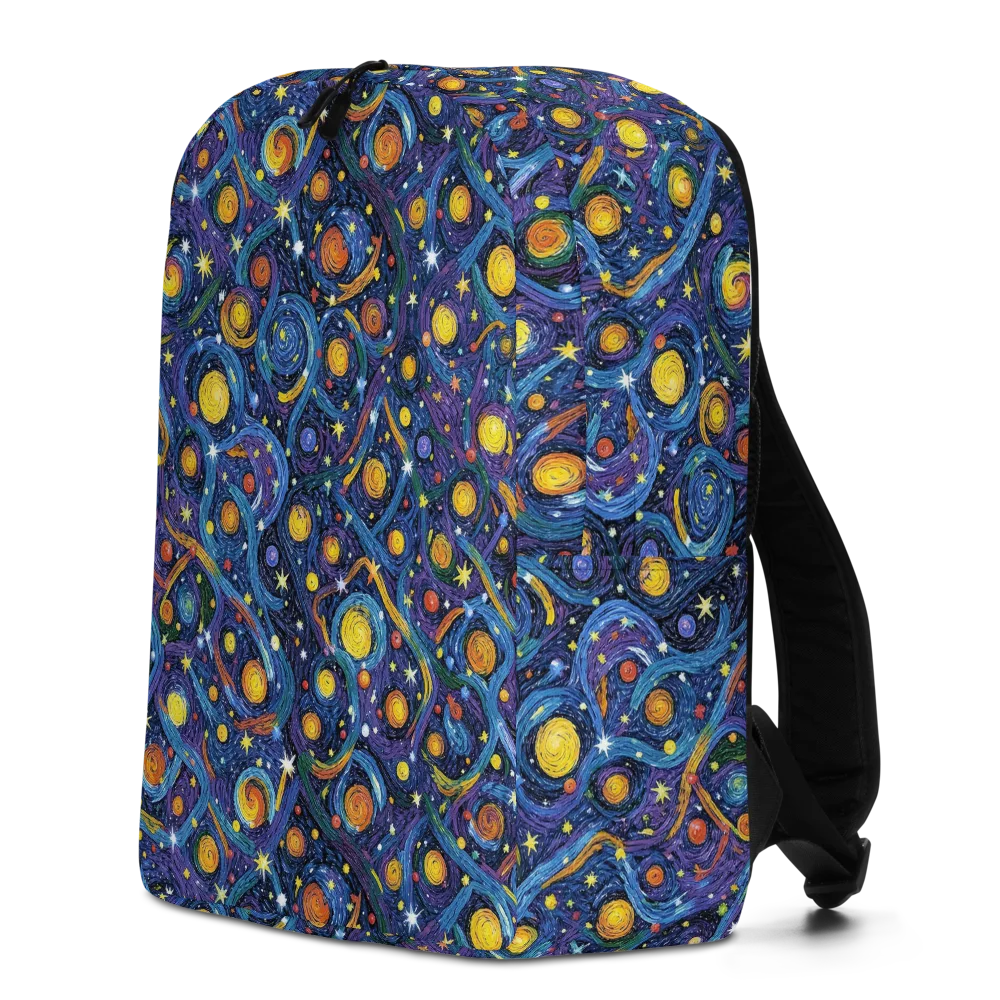 Starry Spiral on Minimalist Backpack — Left