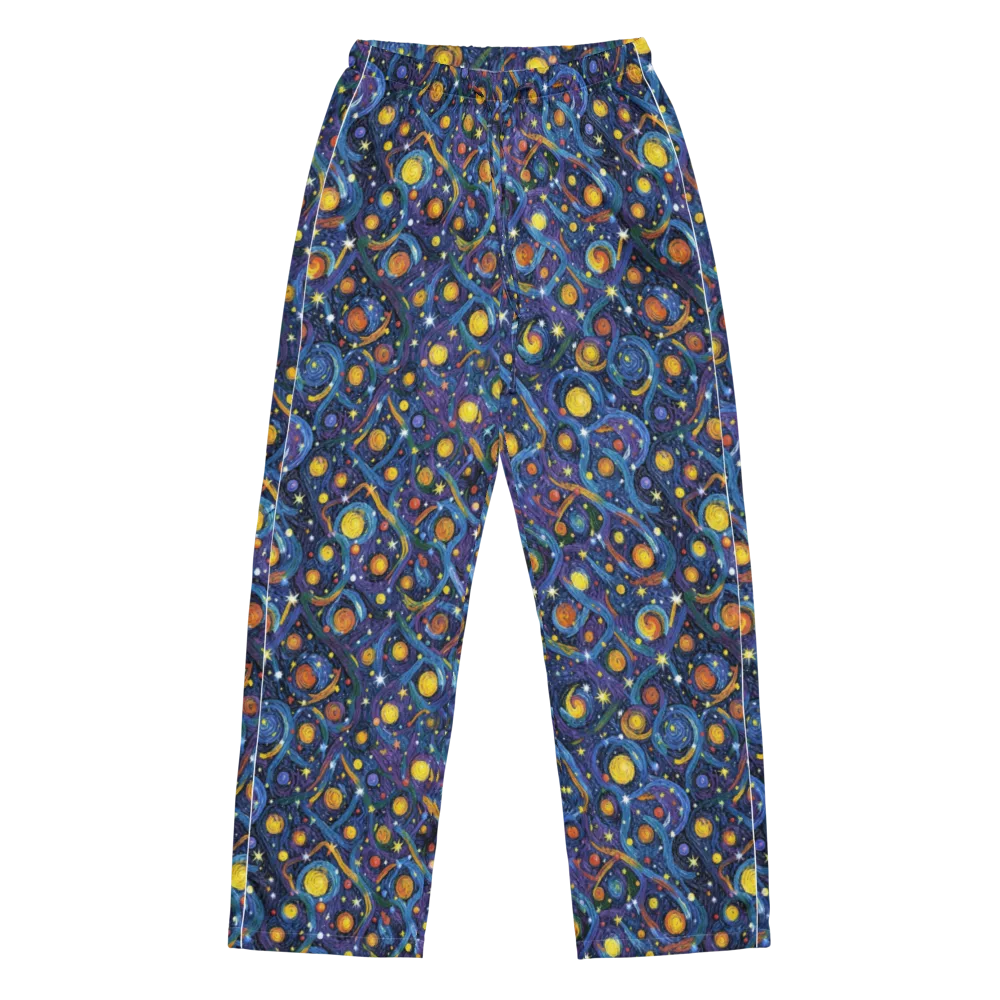 Starry Spiral on Women's Pajama Pants — Front