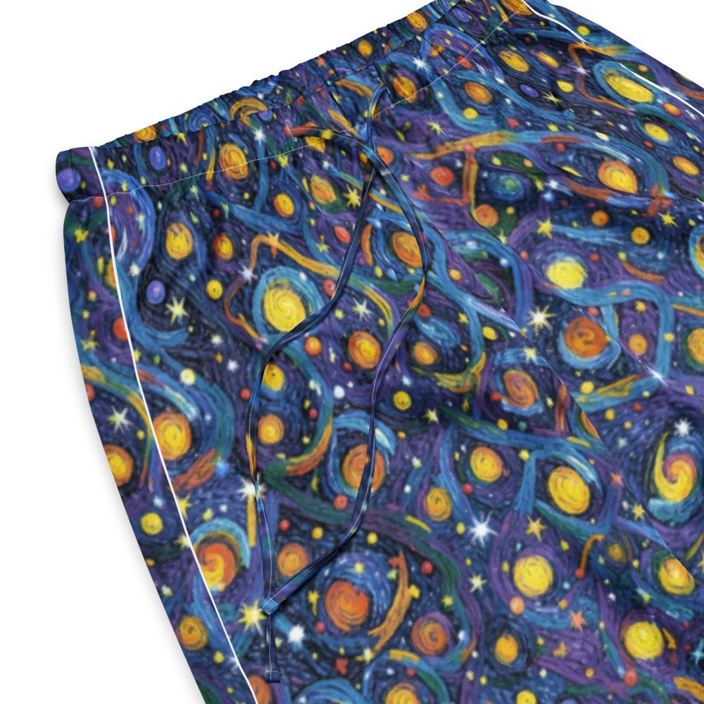 Starry Spiral on Women's Pajama Pants — Product details