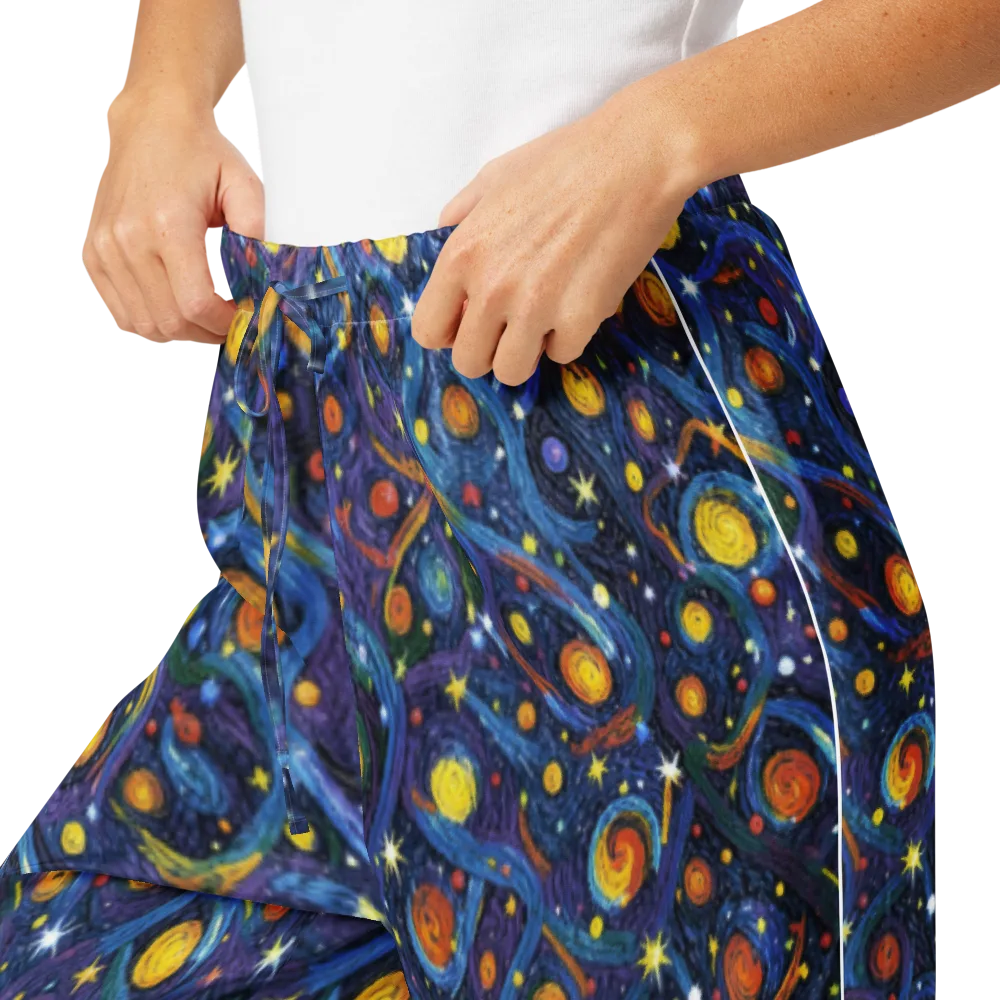 Starry Spiral on Women's Pajama Pants — Product details