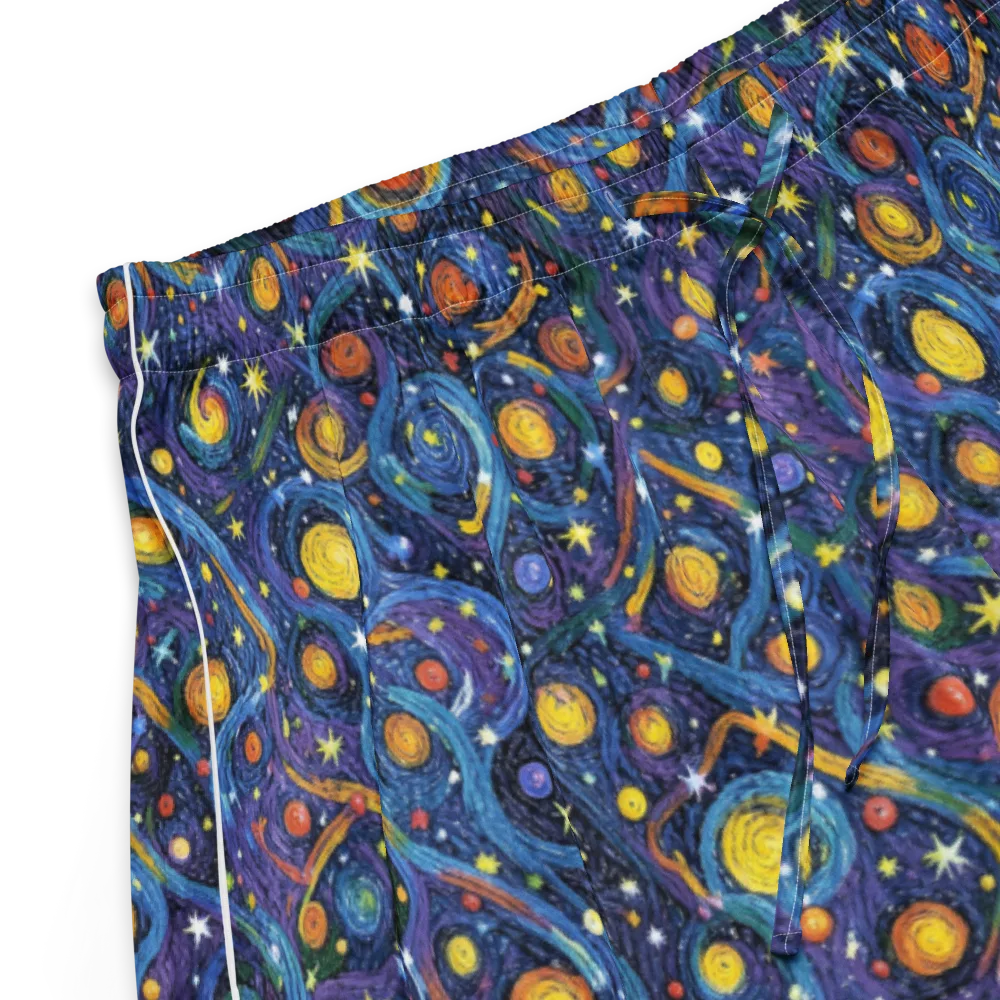 Starry Spiral on Women's Pajama Shorts — Product details